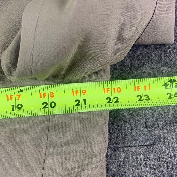 THEORY Mens Wool Blend Notch 2 Button Blazer Jacket Size 44 R Tan - Picture 9 of 10